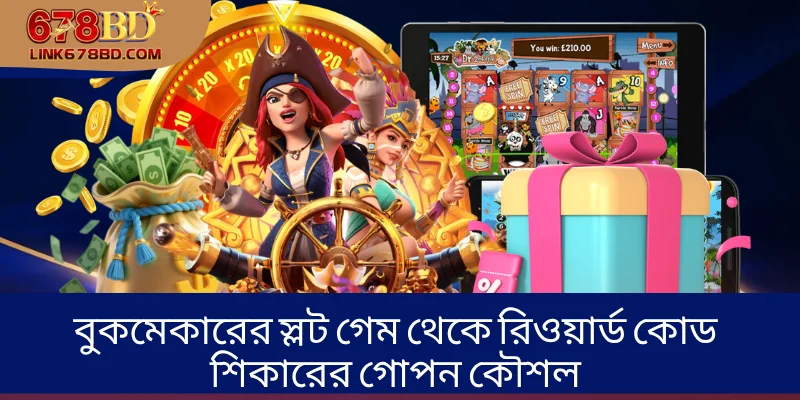 বুকমেকারের স্লট গেম থেকে রিওয়ার্ড কোড শিকারের গোপন কৌশল